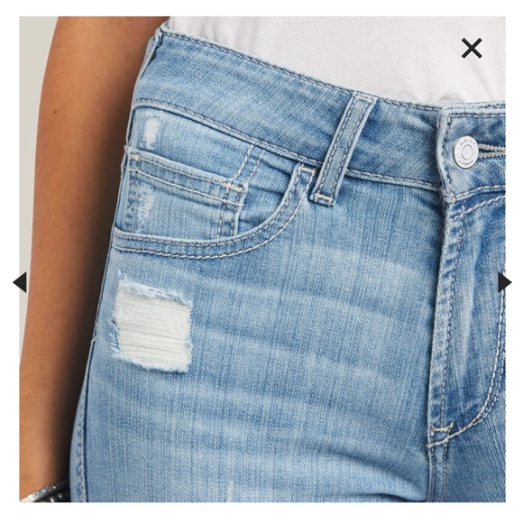 Ariat denim light wash high rise slim trouser - Picture 4 of 8